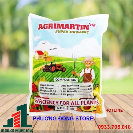 Phân bón hữu cơ sinh học Agrimartin